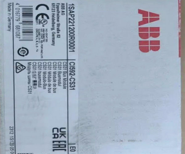 Δραστηριότητες 1SAP221200R0001 CI592-CS31 AI/AO/DI/DC AC500 PLC REM I/O