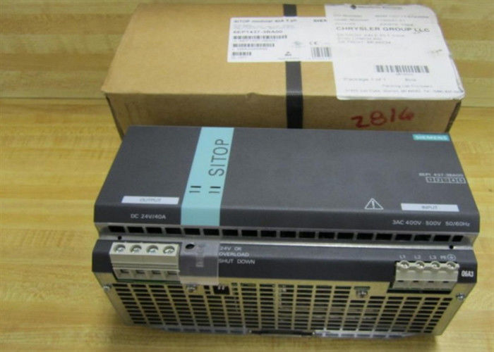 Siemens 6EP1 437 3BA00 Ενέργεια Εισαγωγή 400-500 V 3 AC Έκδοση: 24 V DC/40 A Σημειώσεις