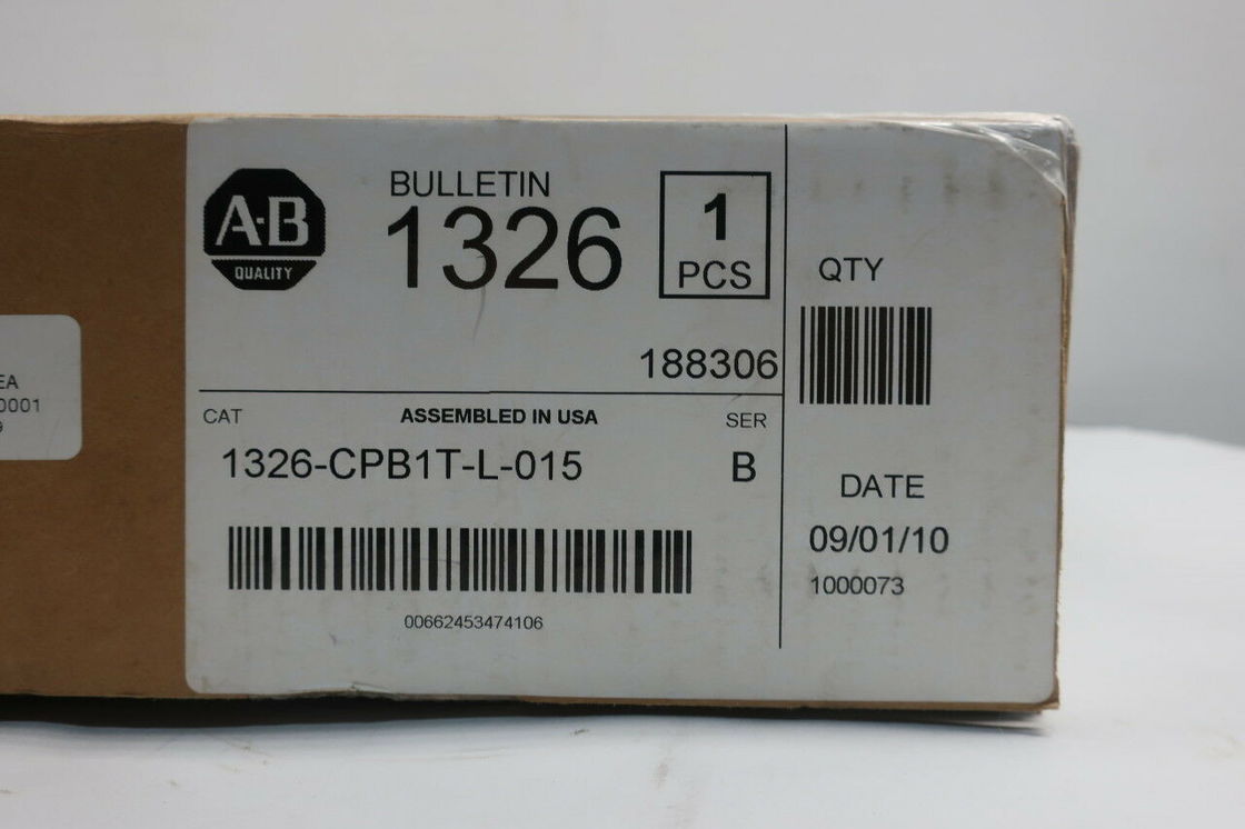 ΑΒ 1326-CPB1T-L-015 Υπηρεσιακό καλώδιο και αξεσουάρ για κινητήρες 460V AC