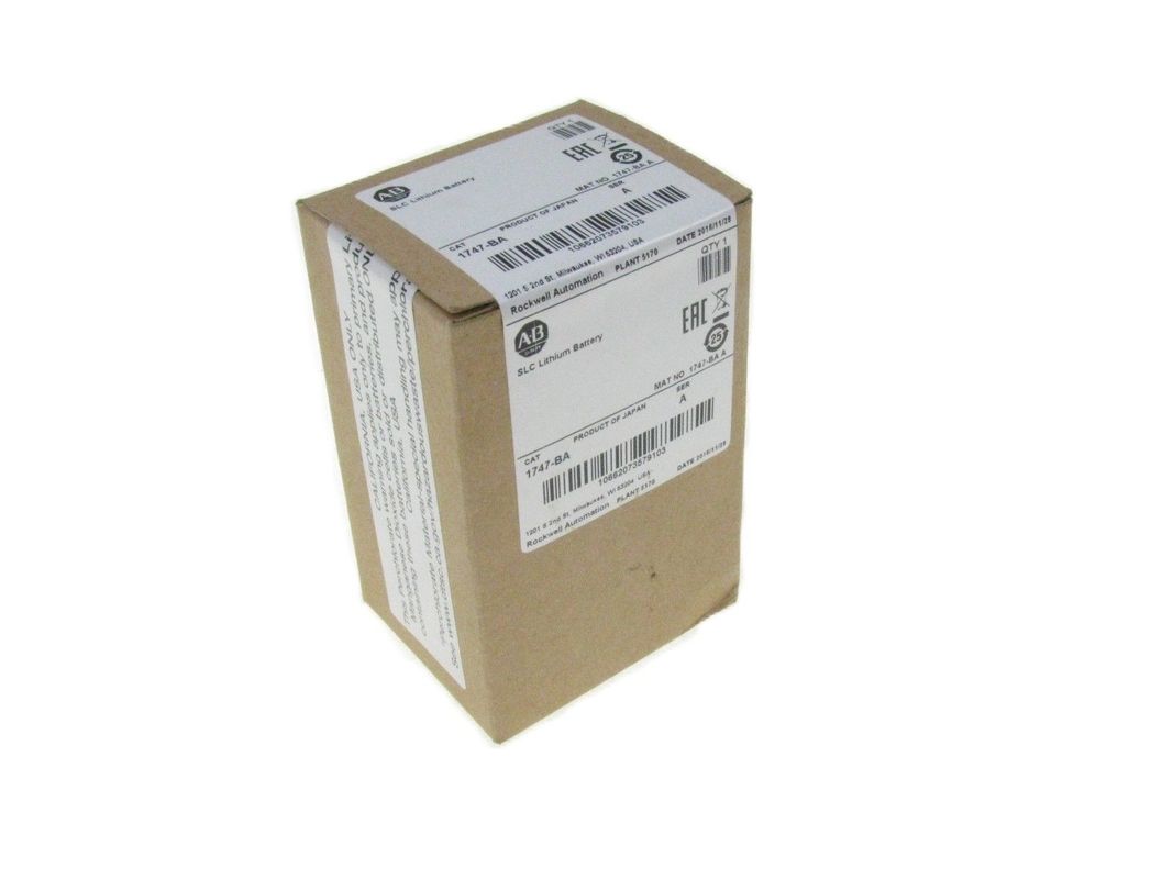 Συμπίεση σχεδιασμού AB 1747-BA CompactLogix 3V μπαταρία για εύκολη εγκατάσταση