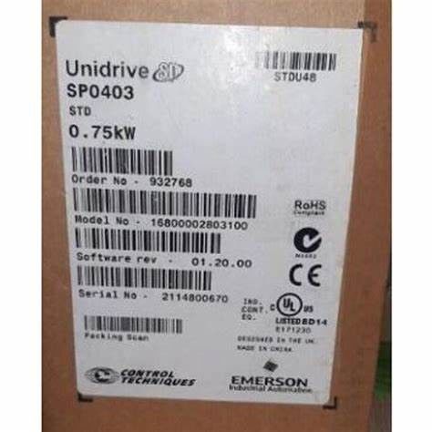 EMERSON SP0403 Παγκόσμια μεταβλητή ταχύτητα μεταβλητής ισχύος για κινητήρες επαγωγής και σερβοκινητήρες