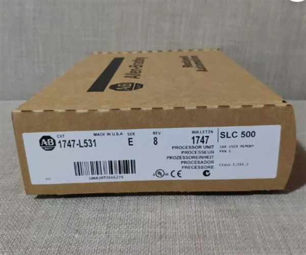 Allen-Bradley 1747-L531 SLC 5/03 Επεξεργαστής 8K Μνήμη, DH485 & RS-232, Σειρά Ε